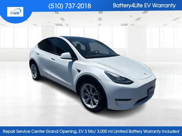 2021 Tesla Model Y Long Range Sport Utility 4D 1
