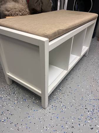 Mud room bench 1