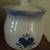 Handmade Ceramic Canister Set (6 pieces) - country blue heart 2 thumbnail