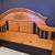 King size bed frame, solid pine wood headboard and footboard 1 thumbnail