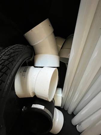 PVC pipes, various 1
