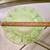 Vintage Jeannette Depression Glass Cherry Blossom Green Uranium plate 4 thumbnail