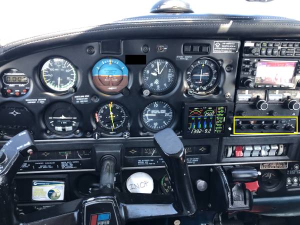 Garmin GTX 320A Transponder + King Adapter Tray 1