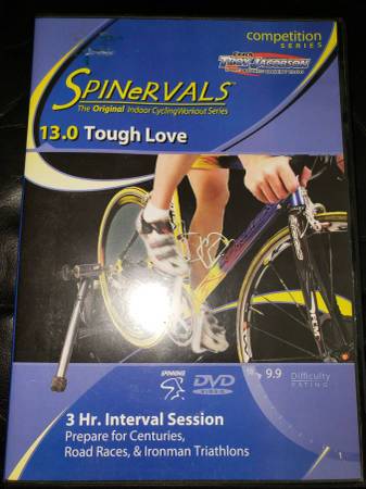 Spinervals 13.0 DVD Rated Cadillac of Bike Training DVDs Mint Pd $49 1