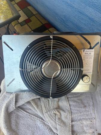 Exhaust Fan Tjernlund Model V4D 1