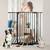 41 Inch Tall Baby Gate with Small Cat Door, Adjustable Auto Close Dog 1 thumbnail