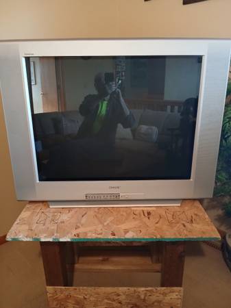 Sony Trinitron TV #KV-36FS100 36 CRT TV With HD Stand 1