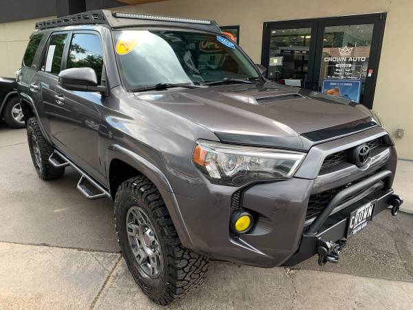 2016 Toyota 4Runner Trail Premium Sport/Rebuilt Title - $22,999 (4530 S Broadway Englewood CO)63619952063105121