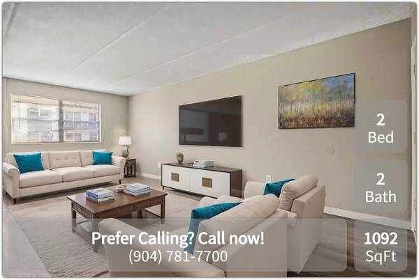 $1,165 / 2br - 1092ft2 - Just what you need! 1092 SqFt 2 Bed/2 Bath only minutes from campus (Jacksonville)64005273036289120