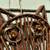 Vintage Lge Natural Bentwood Owl Wall Décor, Mid-Century ca. 1962 8 thumbnail