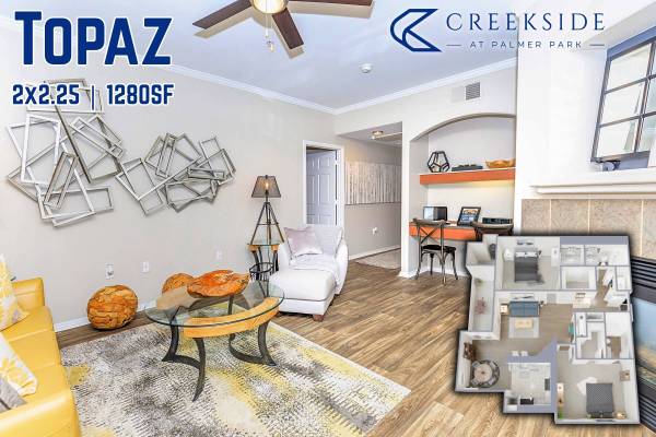 $1,949 / 2br - 1280ft2 - Spacious two bedroom two bath apartment home available now! (Colorado Springs)63658196584579120