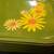 Vintage Mid Century Modern Floral Metal Snack Lunch Trays 5 thumbnail