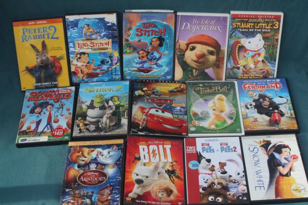 Kid's DVD's 1