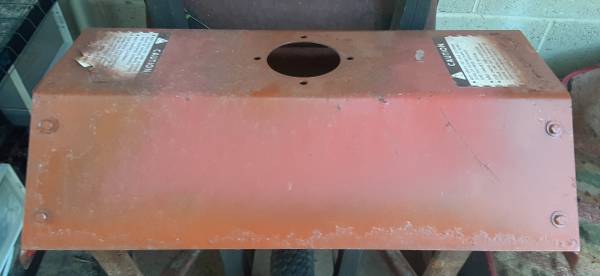 Gravely tiller dirt shield 1