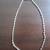 Vintage Monet shiny silver tone chain necklace 1 thumbnail