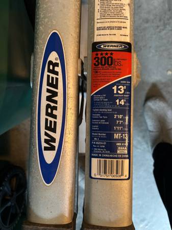 Werner MT-13 Telescoping Multi-Ladder, 13 Foot 1