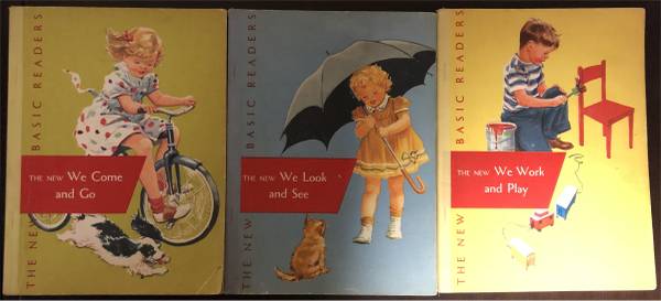 1951 New Basic Readers - Dick and Jane Books (Set of 3) 1