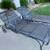 Wrought Iron Mesh Woodard Chaise Lounge 3 thumbnail
