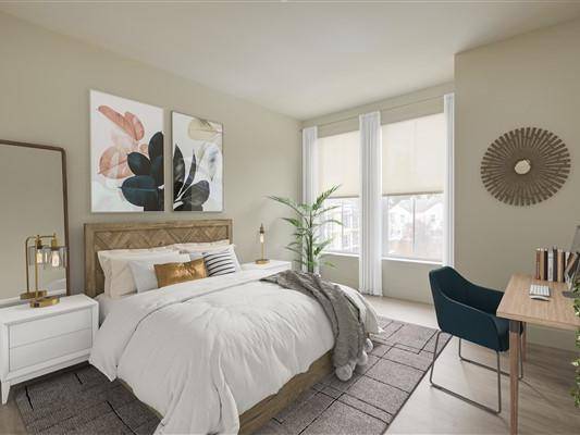 $5,679 / 2br - 1044ft2 - Cuatro paletas de colores interiores únicas, sala de juntas y cabinas para negocios (vista a la montaña)63658061762177120