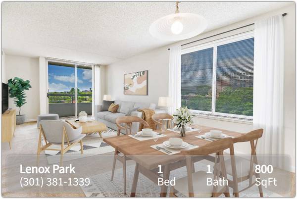 Spacious 1 bed 1 bath at Lenox Park in Silver Spring 1