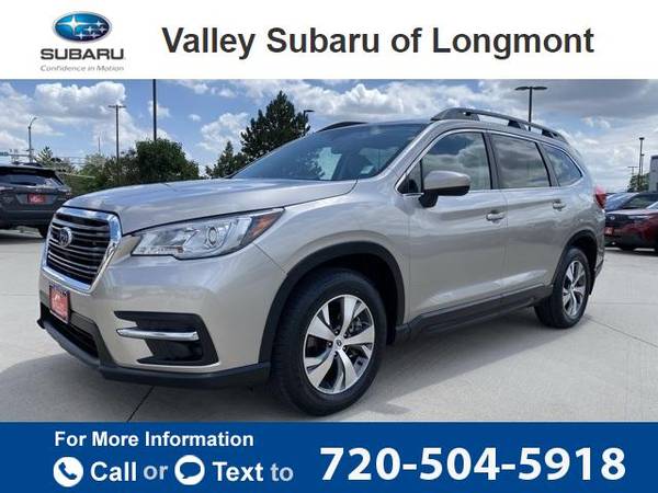 2019 Subaru Ascent Premium suv Tungsten Metallic - $21,100 (CALL 720-504-5918 FOR E-PRICE)63612668462721120