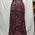 Vintage Paisley Floral Print Multicolor A-Line Midi Skirt - Women's L 4 thumbnail