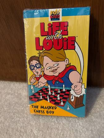 Rare Life with Louie The Masked Chess Boy tape, 1997, never played 1