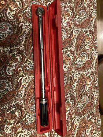 Blackhawk 1/2” torque wrench number 49860 1