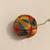 Vintage Japanese Temari Balls, Silk Embroidered, Folk Art, Ornaments 10 thumbnail