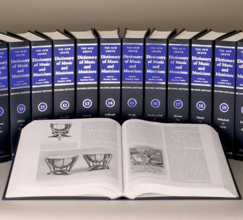 The New Grove Dictionary of Music and Musicians: 29-Volume Set 1