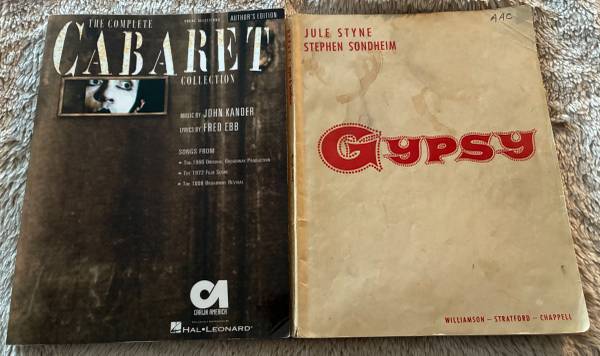 Gypsy & Cabaret Vocal Books - Broadway Shows 1
