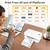Bluetooth Thermal Shipping Label Printer, Wireless 4x6 Shipping Label 2 thumbnail