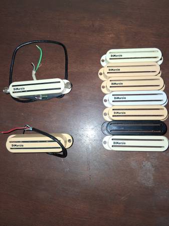 Dimarzio Stratocaster rail pickups 1