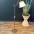 Antique Iron Floor Lamp with Original Shade, c.1930’s 2 thumbnail