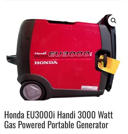 Honda EU3000i Handi Generator 1