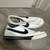 Nike Sweet Classic Leather Shoes White Black Mens 9.5 1 thumbnail