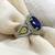 6.49 TCW GIA Purple Cushion Brilliant Cut Tanzanite Diamond Ring 14k 6 thumbnail