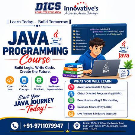 Best Java Training Institute in Rohini | DICS 1
