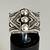 Award Winner Navajo SUNSHINE REEVES Sterling Silver Carved Ring Sz 7 7 thumbnail