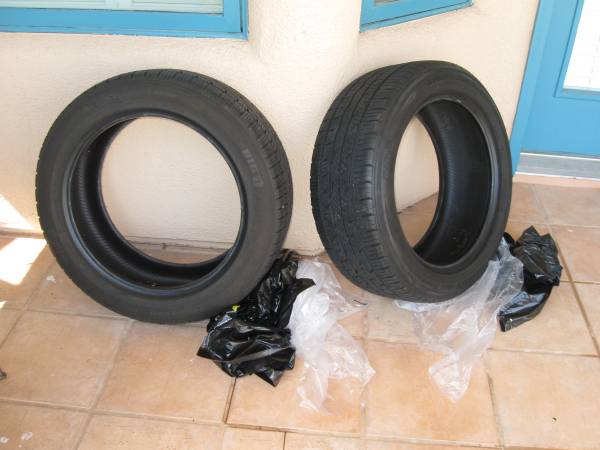 Almost NEW 235/50R 18 Tires- For Mustang/Many Other Makes 1