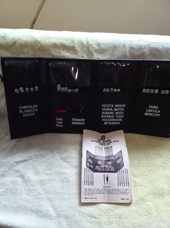 Auto lock pick set 1