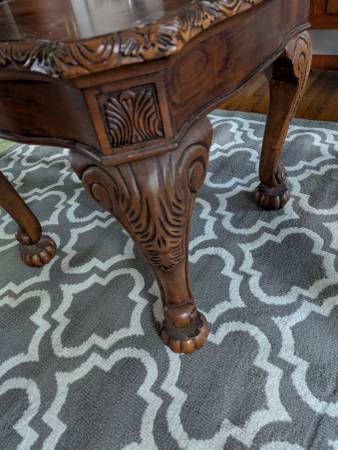Wood end table - $20 (Anniston)63440276002051121