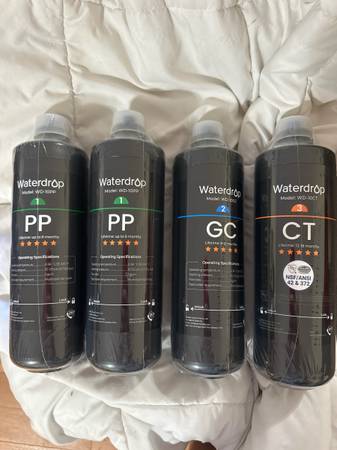 Waterdrop Replacement Filter for Triple-Stage Undersink Water Filtration System 1