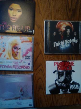 Nicki Minau CD's & Pharoahe Monch - W.A.R. 1