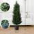 New in box Artificial Cedar Topiary Tree 5 thumbnail