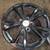 2016 – 2017 CHEVY EQUINOX 17”X7” 5 DOUBLE SPOKE ALUMIUNUM RIMS BLACK 4 thumbnail