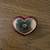 Zanzibar Beautiful Red Heart With Gold and Crystal Medallion 4 thumbnail