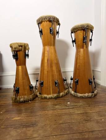 Set of Original Matthew Smith Bata Drums 1