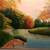Original Autumn Landscape Oil Painting by A. Dolinski 3 thumbnail