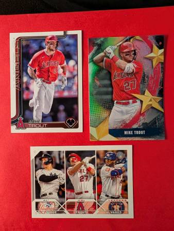 MLB / 9 Mint Superstars - Trout - Guerrero Jr - Pujols - Schwarber 1